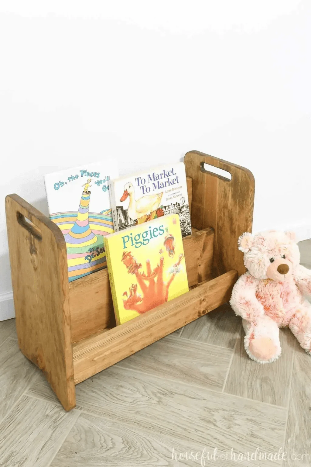 diy toddler bookcase