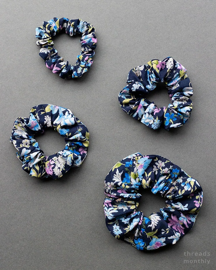 How to sew professional scrunchies