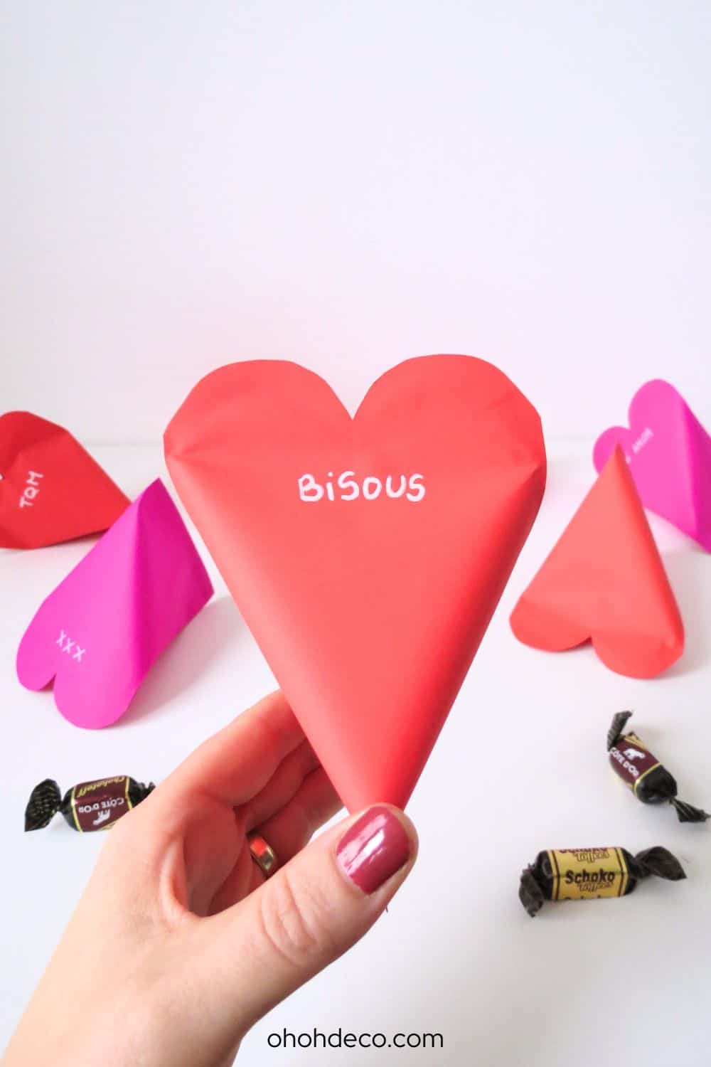 5 minutes heart candy gift