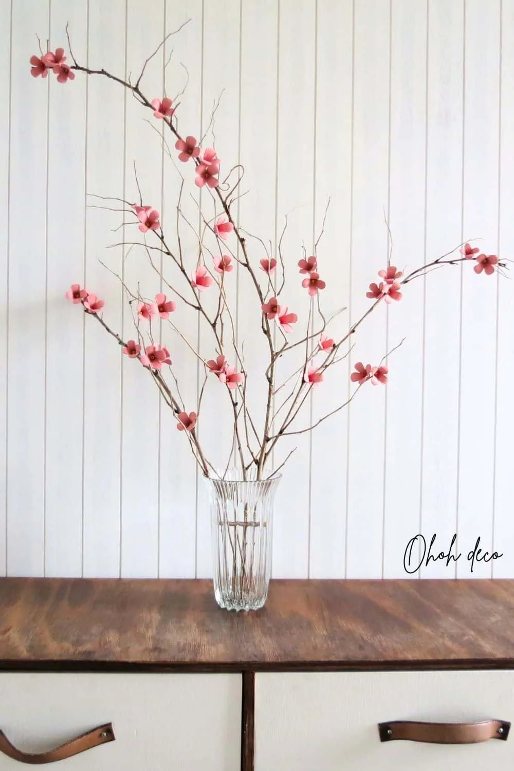 Easy to make DIY Cherry blossom tree