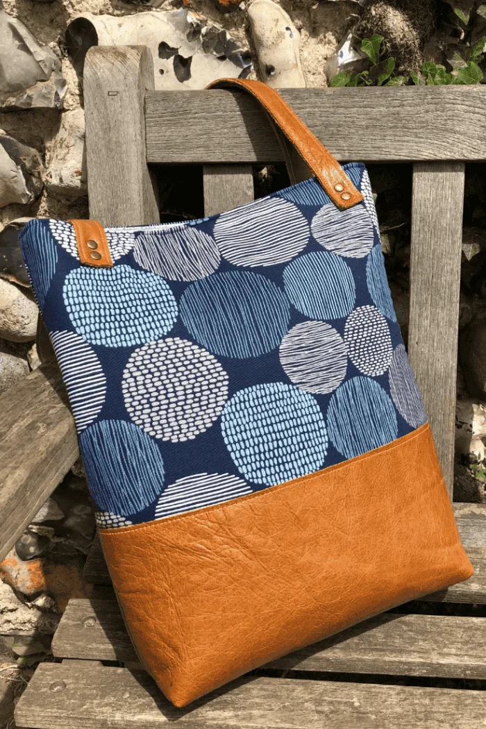 how to make a tote bag with lining