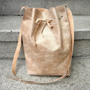 easy to make bucket bag