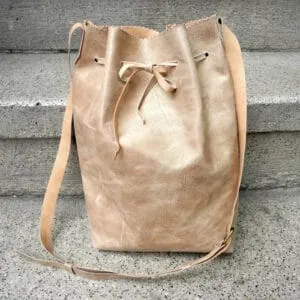 easy to make bucket bag