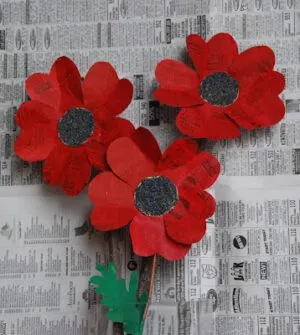 paper poppies