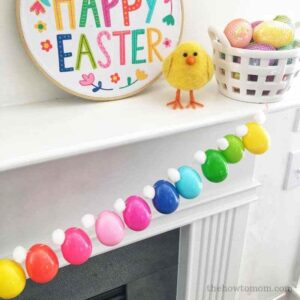 easter eggs garland