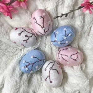 decorative plastic easter egg crafts