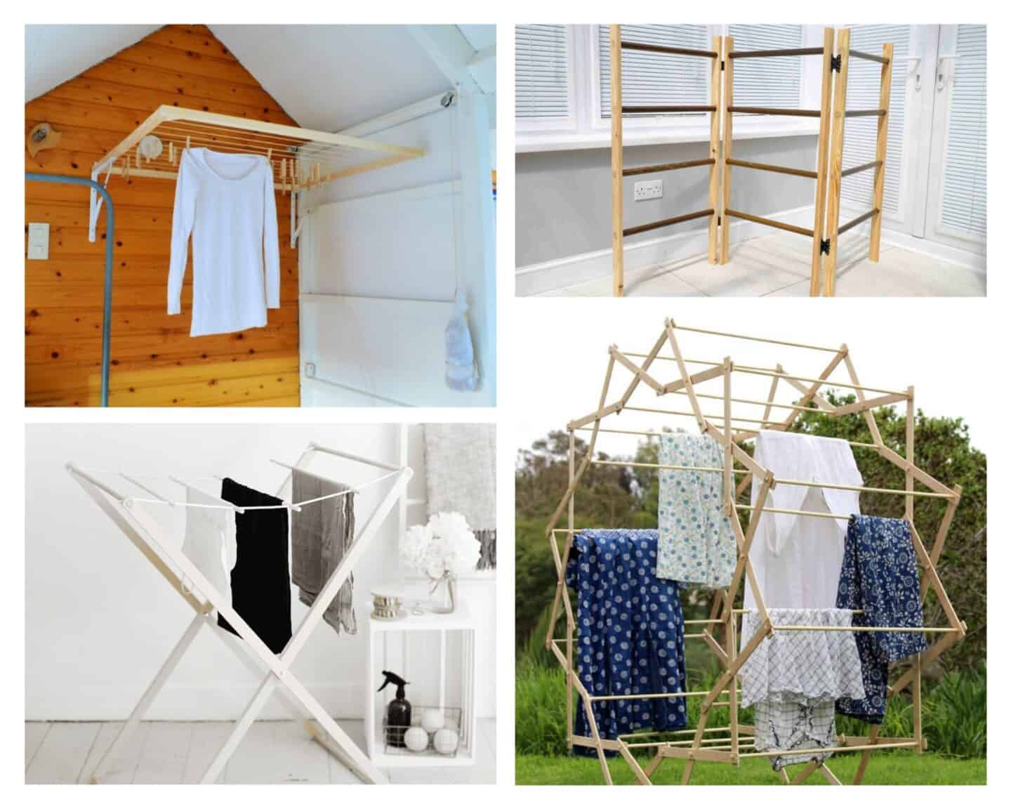 diy clothing drying rack