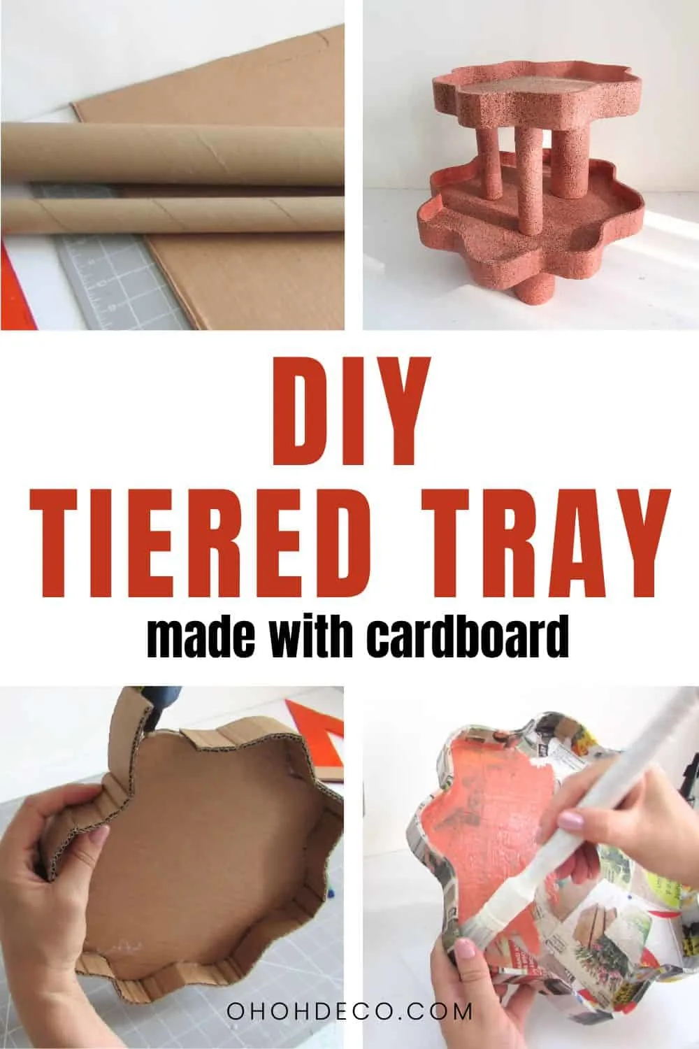 DIy tiered tray