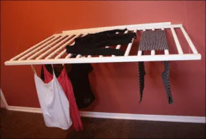 upcycled drying rack
