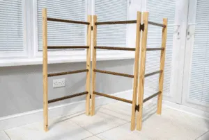 diy foldable drying clothes rack