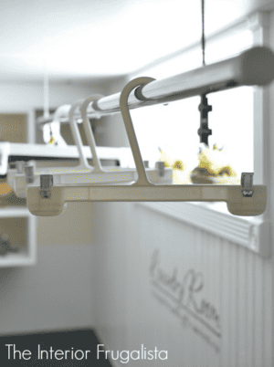 hanging drying rod