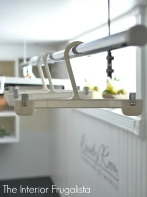 hanging drying rod