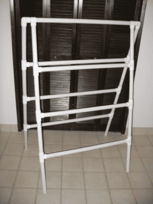 lightweight pvc pipe rack