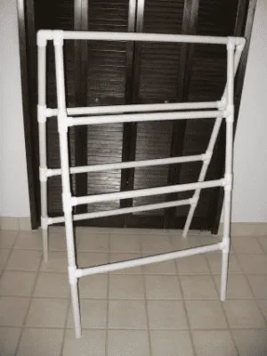 lightweight pvc pipe rack