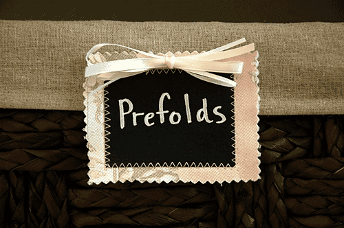 chalkboard fabric label diy