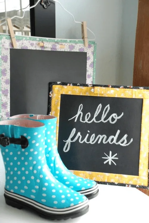 diy chalkboard frame