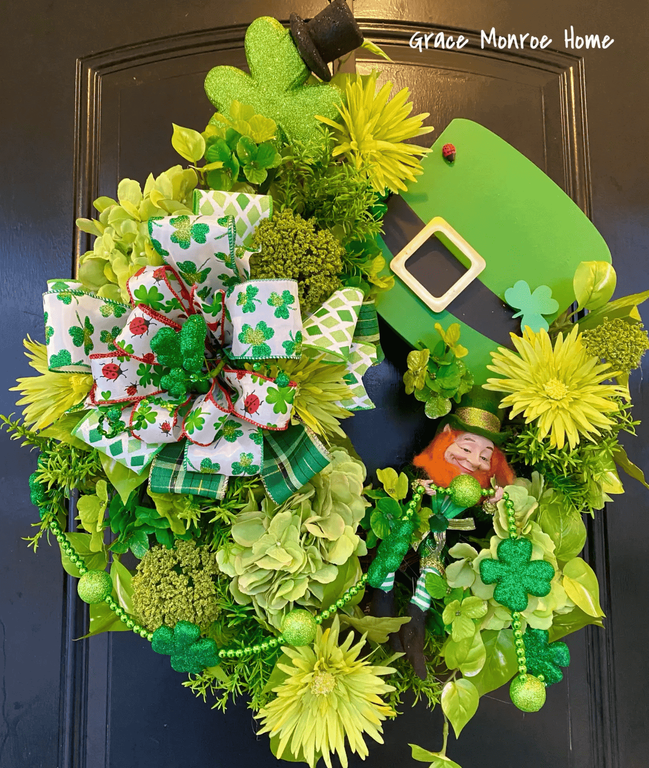 st patricks wreath idea