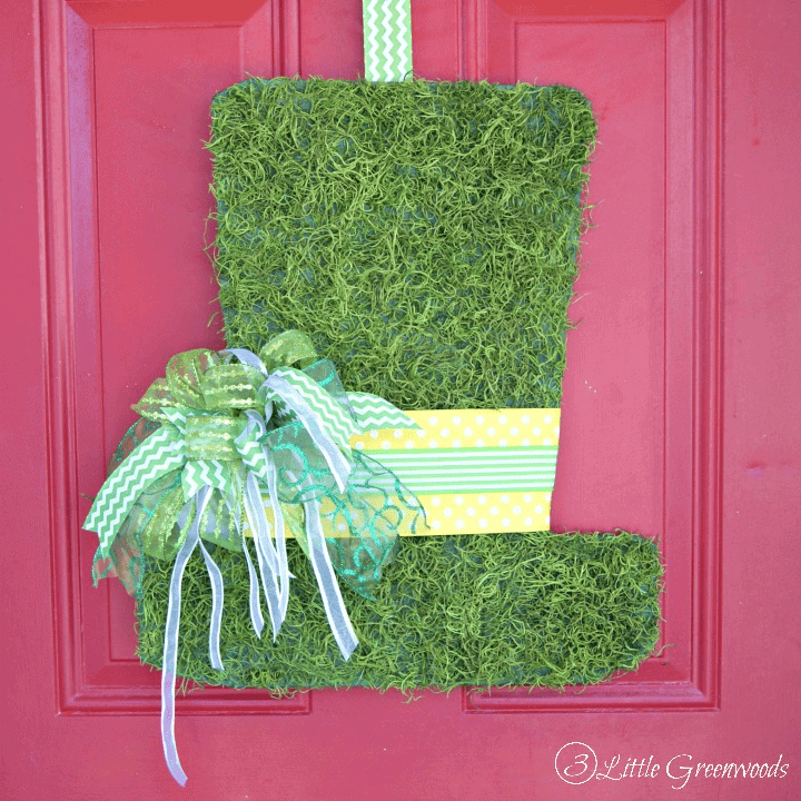 diy leprechaun door decor