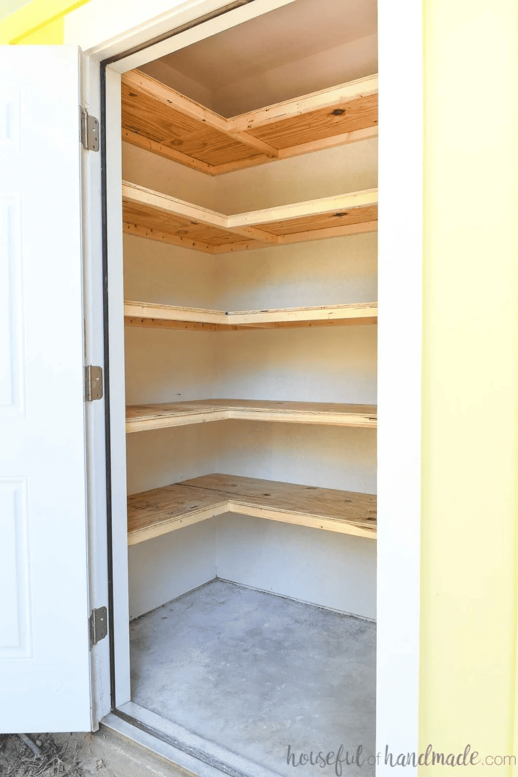 easy to build storage shelves