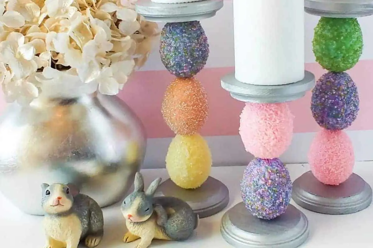 Easter Egg Candle Holder.