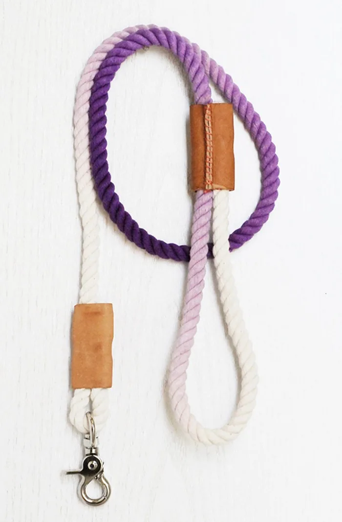 diy rope leash