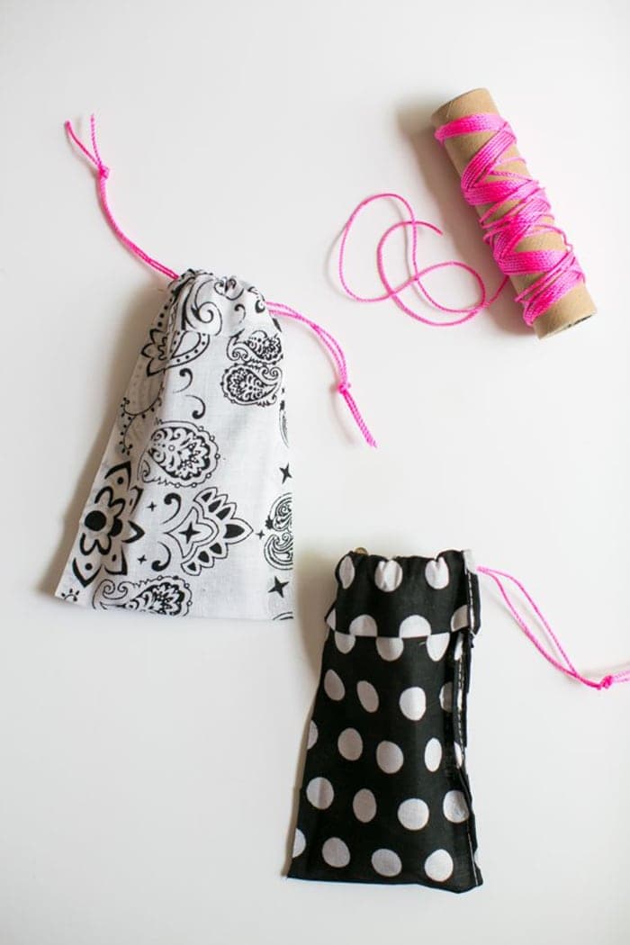 diy fabric sunglasses case