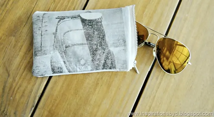 vintage print case diy