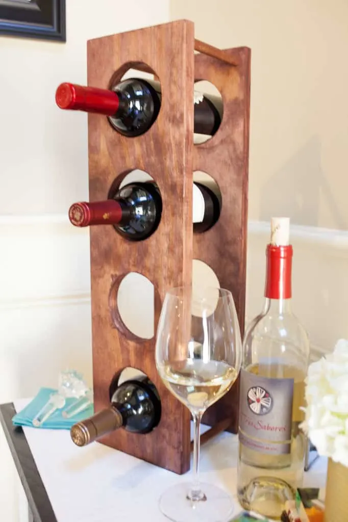 DIY Wine Rack