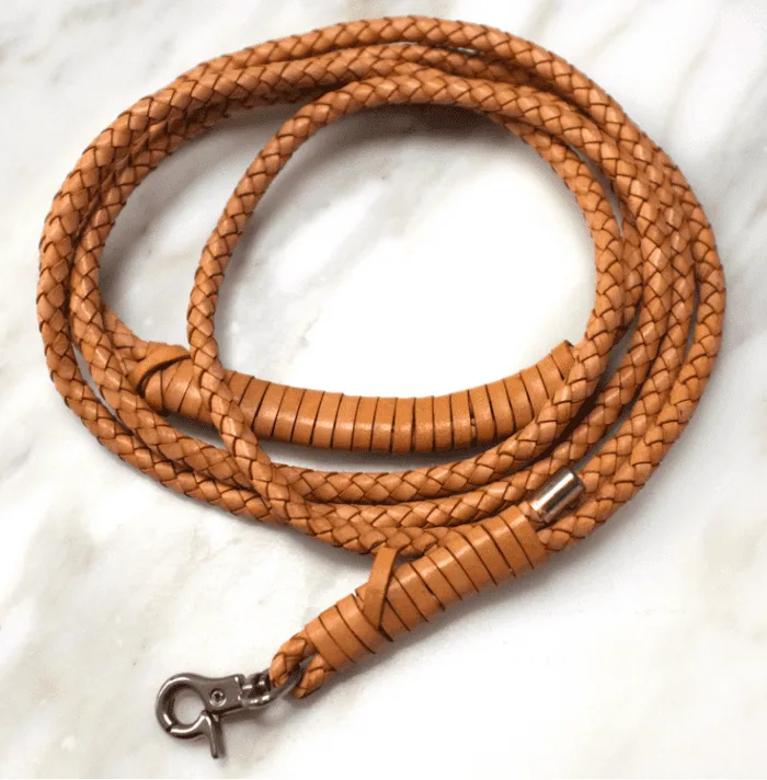how to make leather leash