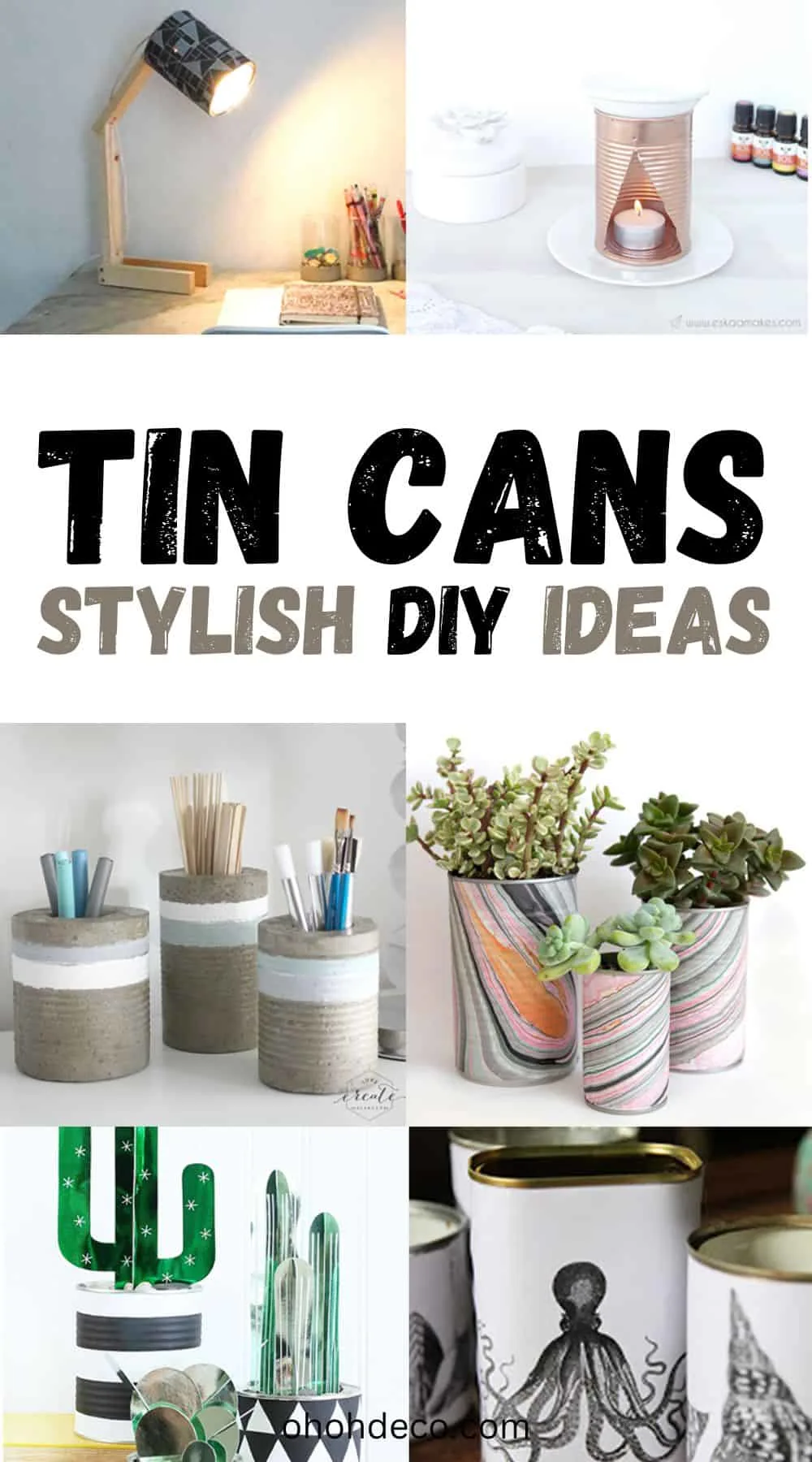 DIY Tin Can ideas