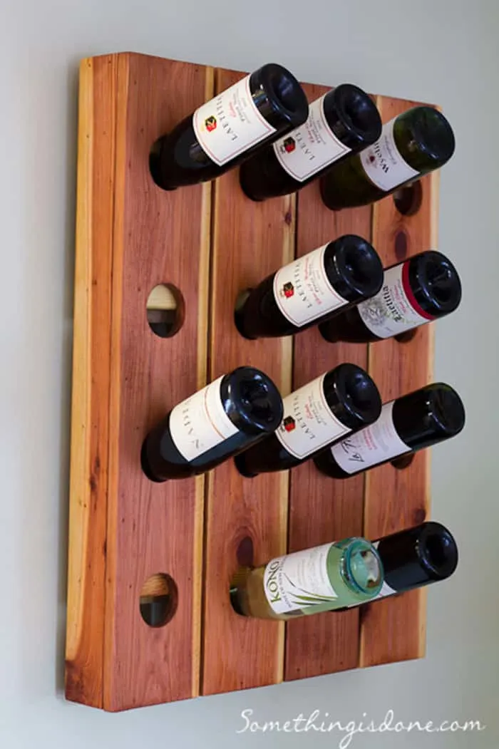 wine rack diy