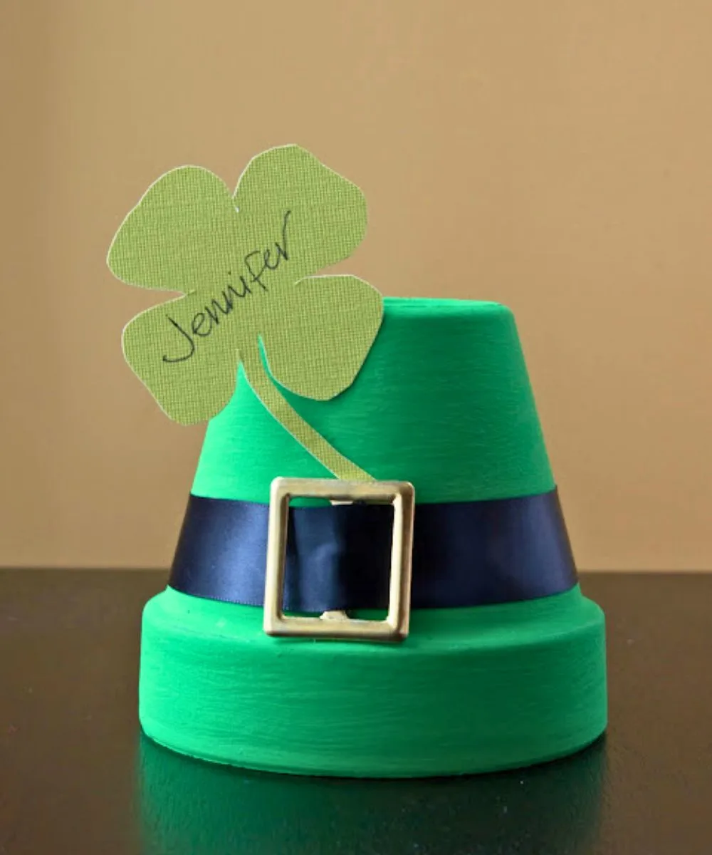 leprechaun hat place card