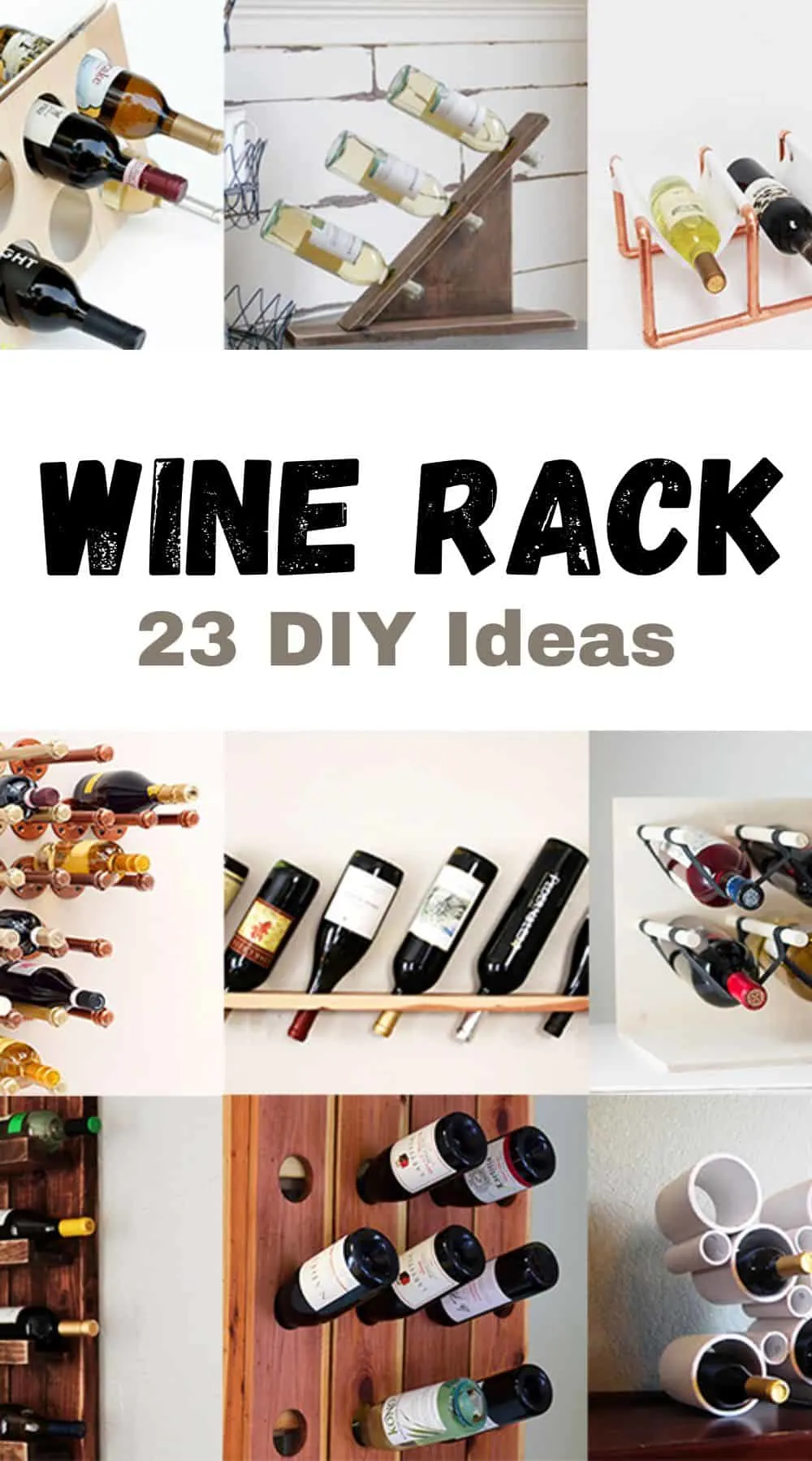 diy wine rack ideas