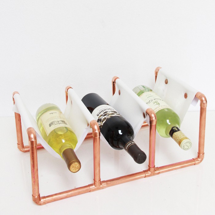 pipe wine holder