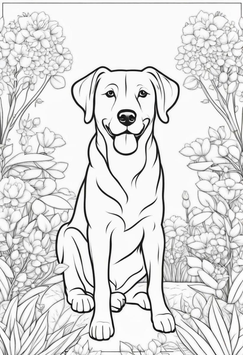 33 Stunning Garden Coloring Pages to Inspire Your Creativity