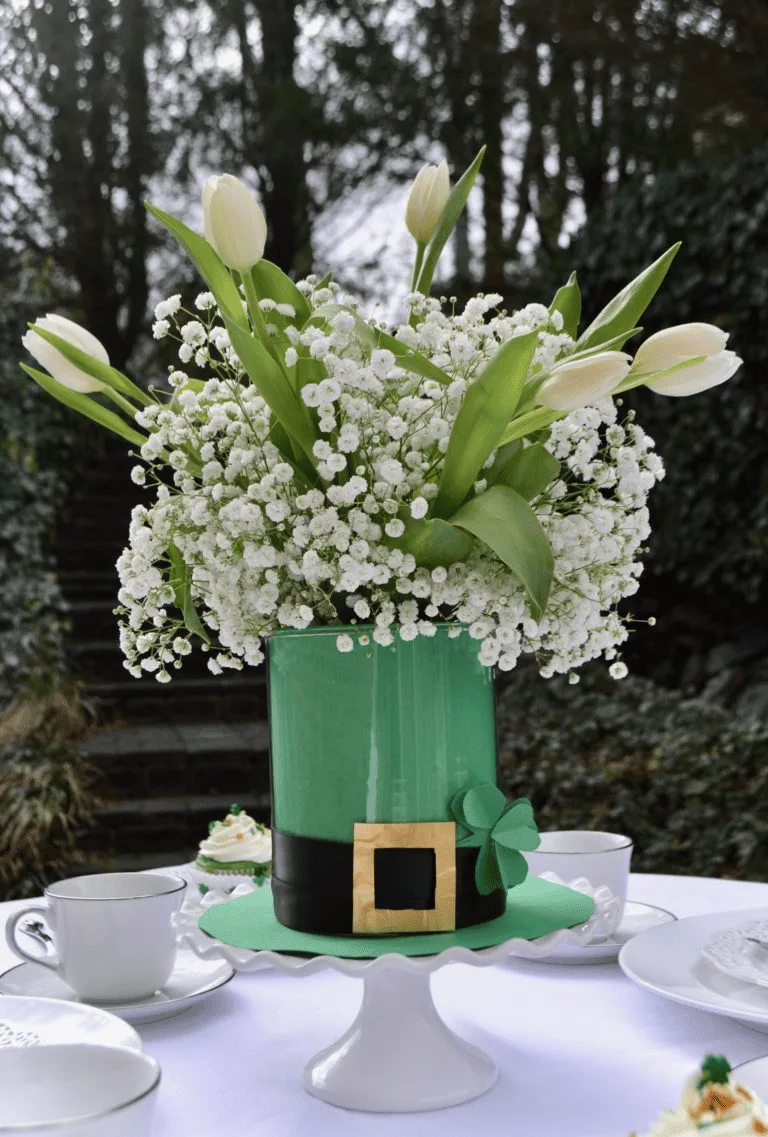 leprechaun hat centerpiece