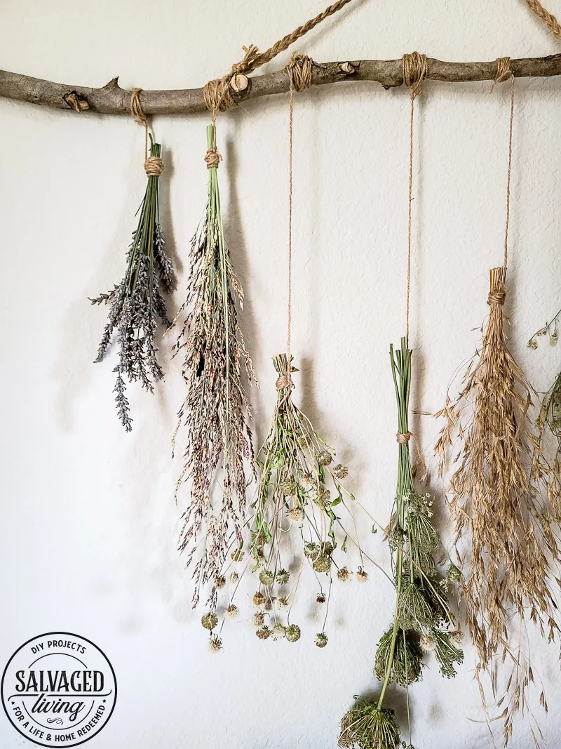 dried flower wall decoration