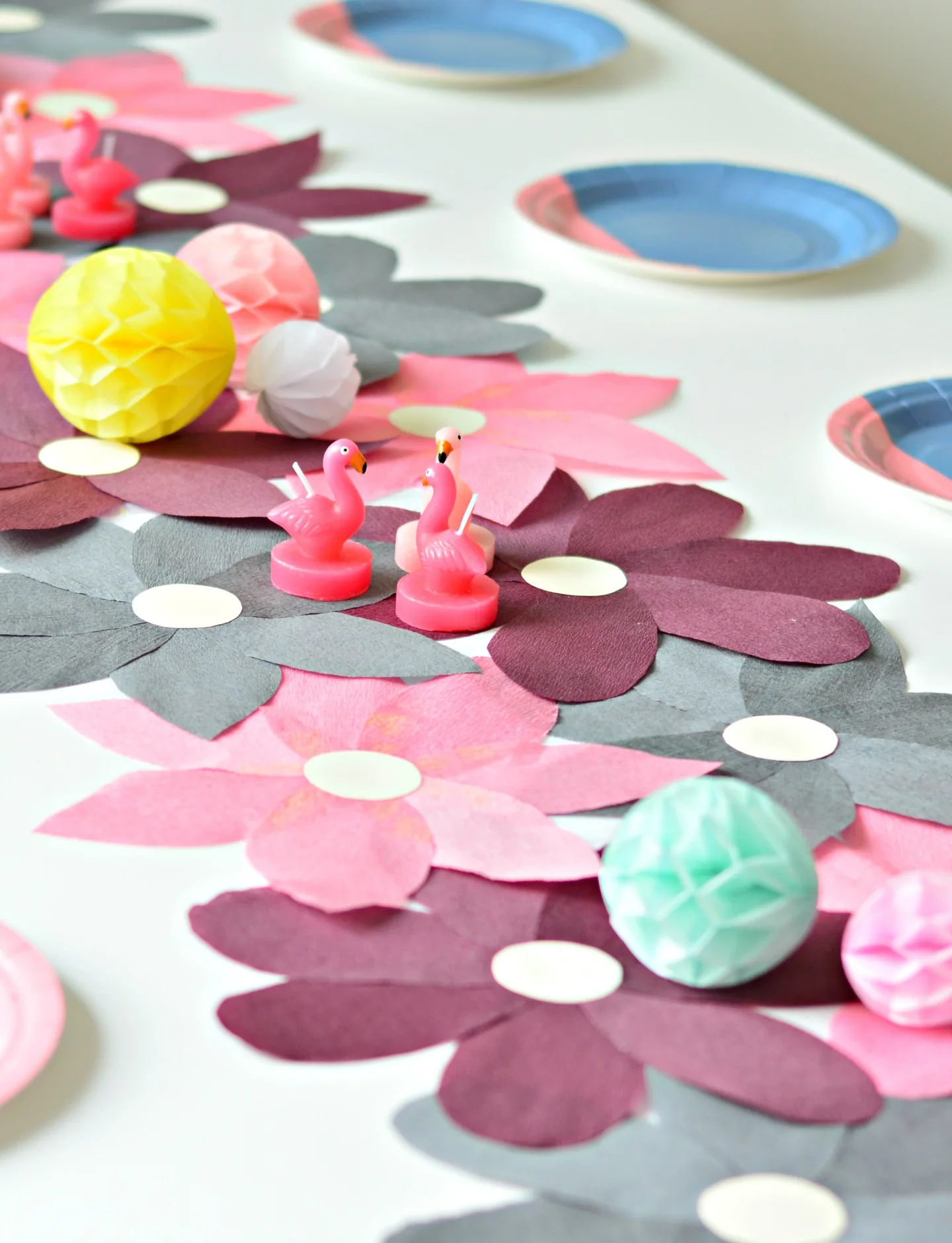 spring table runner diy