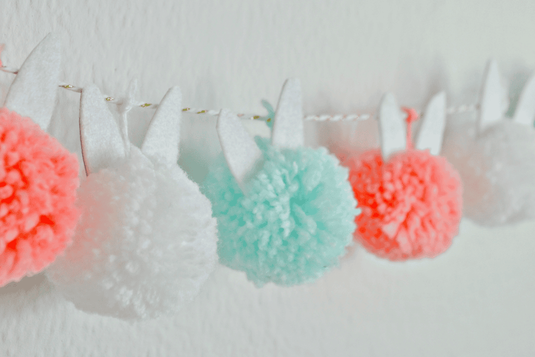 bunny garland diy