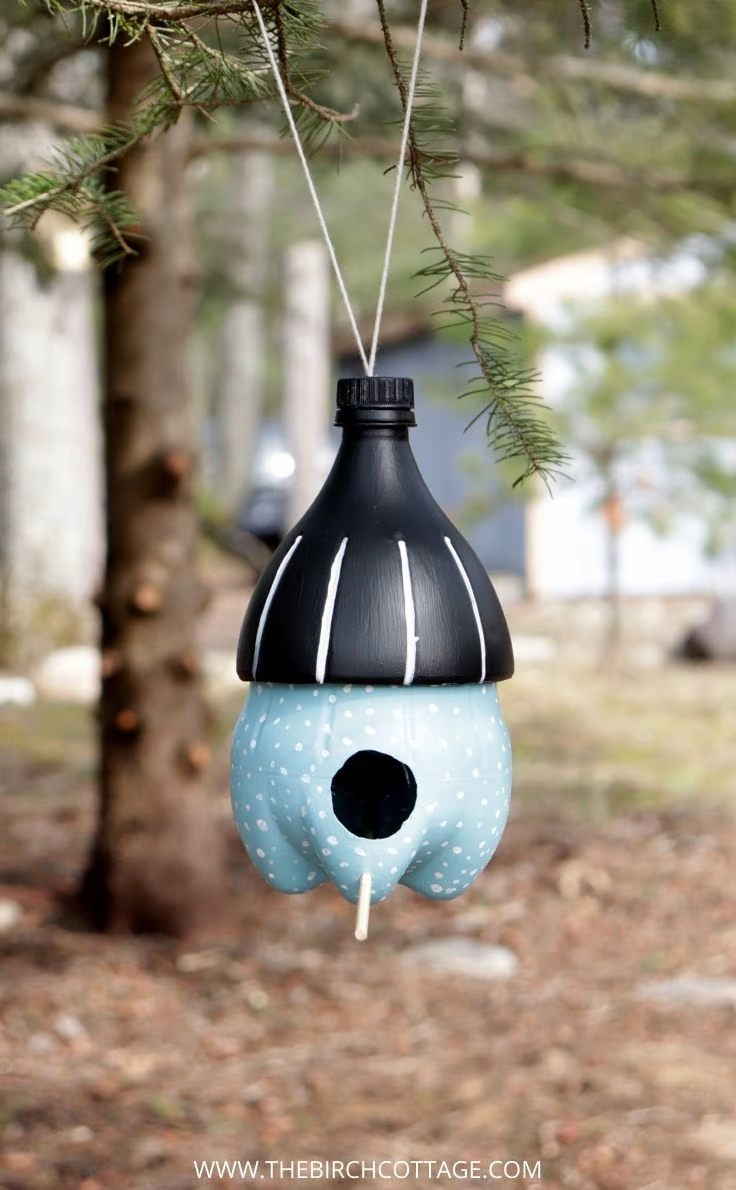 plastic bottle bird feeders