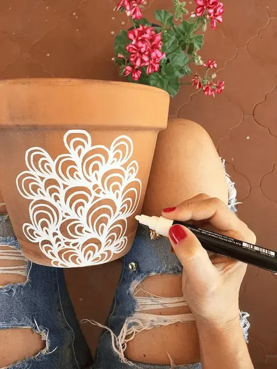 customized terracotta planter