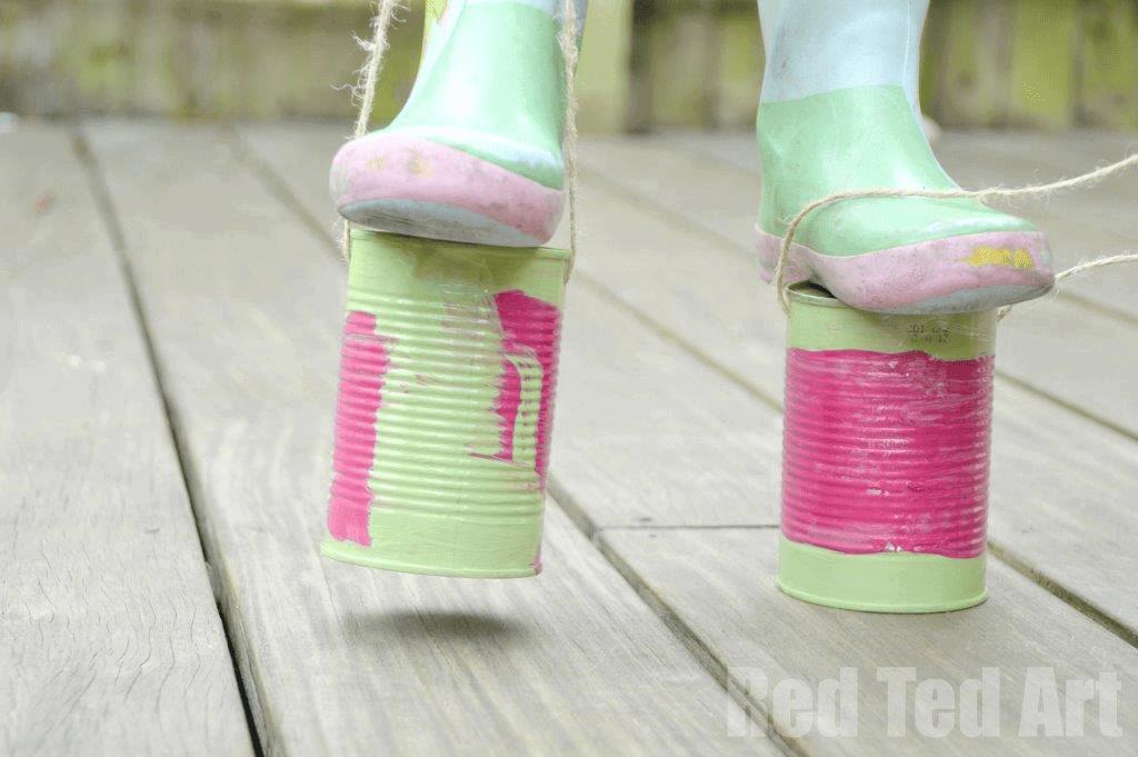 diy kid stilts