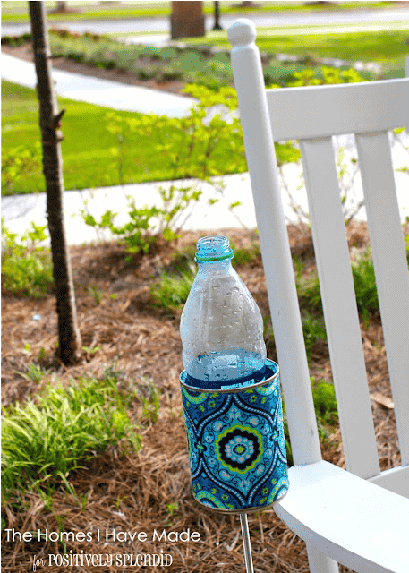 diy outdoor drink holder