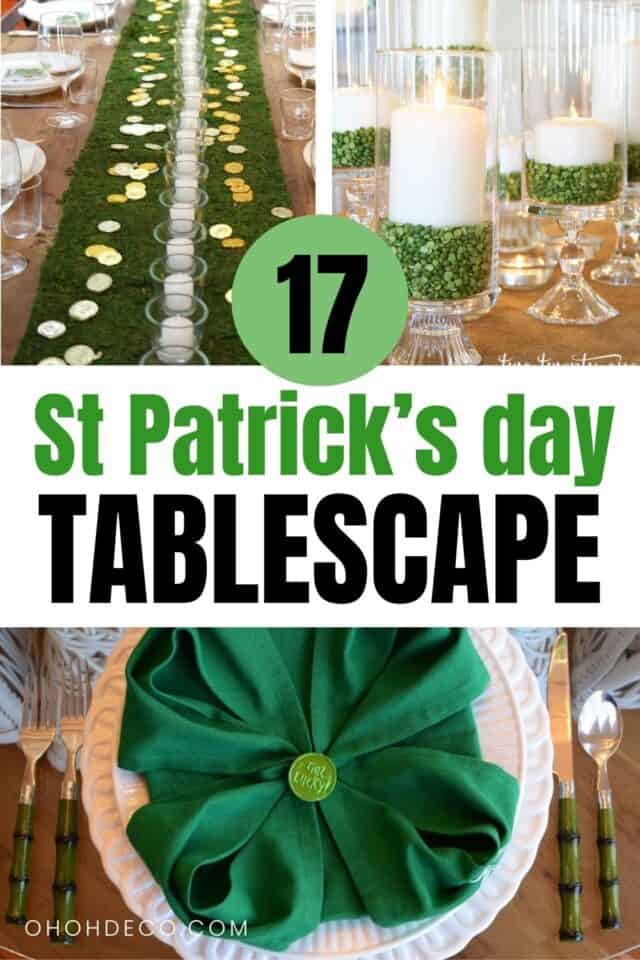 How To Create An Elegant St Patrick S Day Tablescape On A Budget