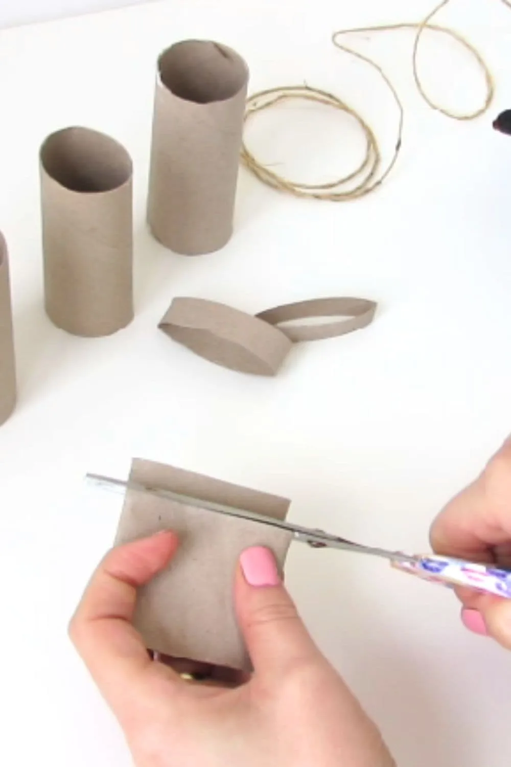 toilet paper roll easter craft