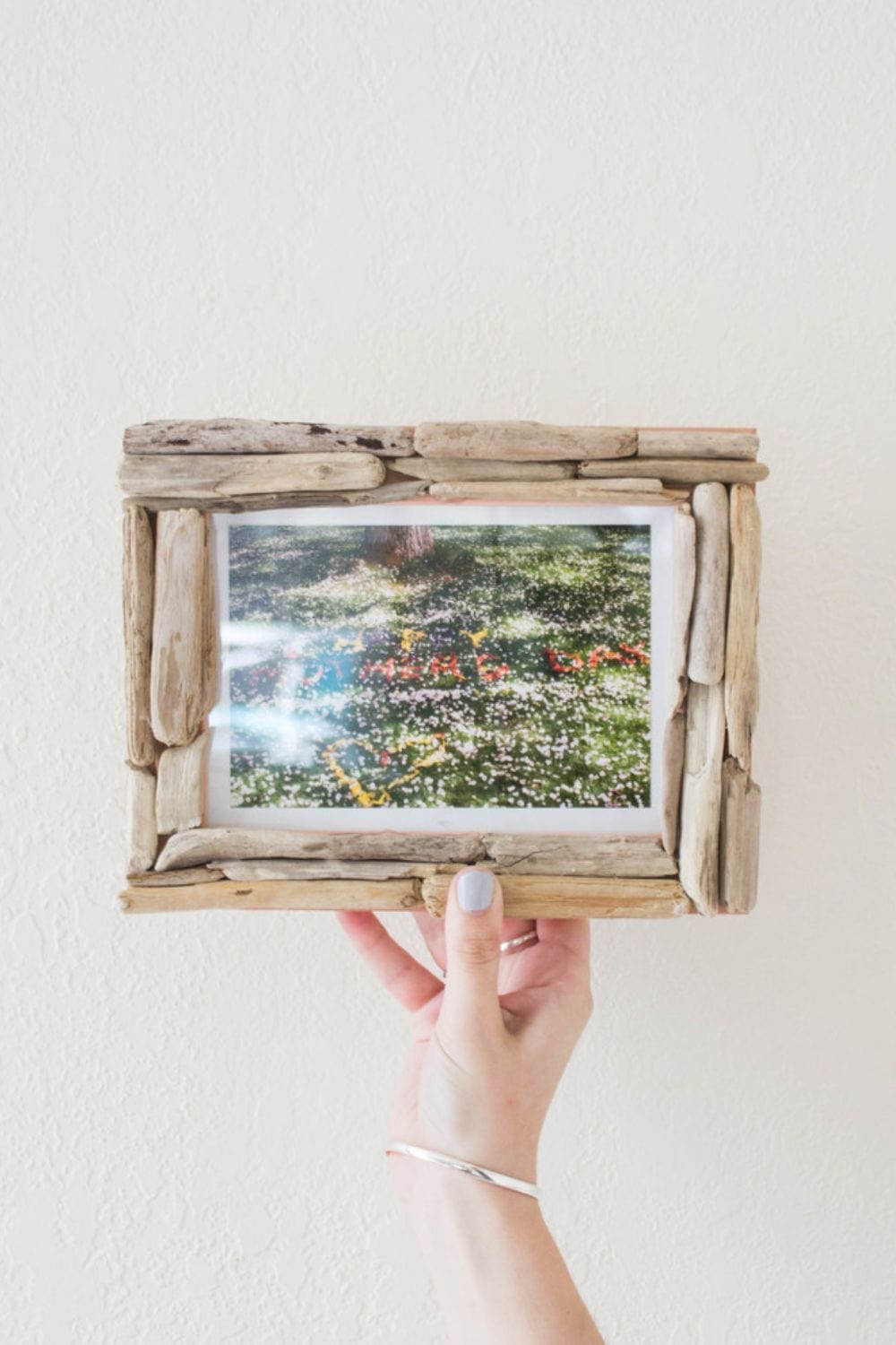 driftwood frame diy