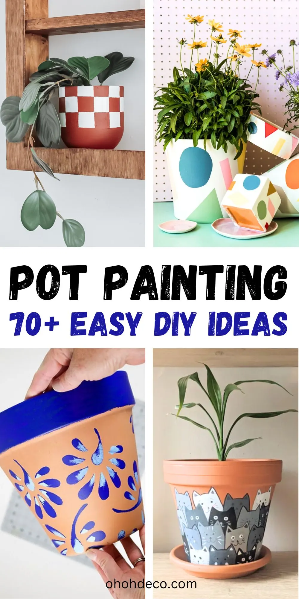 pot painting ideas easy