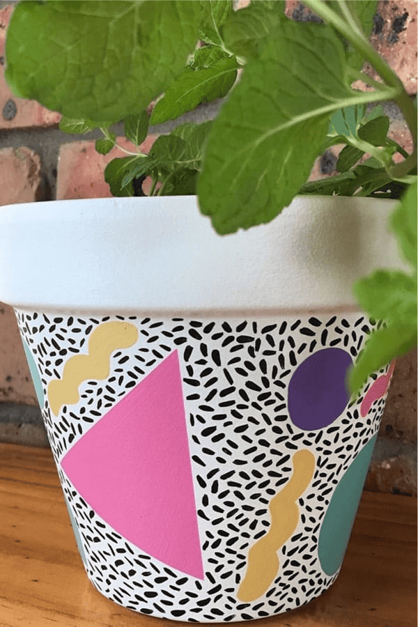 90s pot painting idea