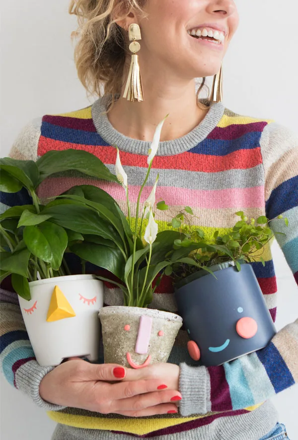 diy face planters