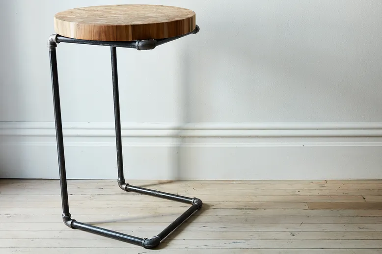 easy pipe side table